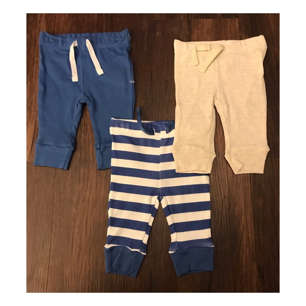 KOALA BABY 3 PACK NEWBORN PANTS